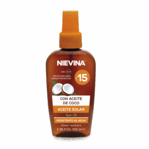 Aceite solar coco FP 15 100 ml