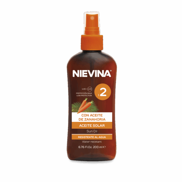 Aceite solar zanahoria FP2 200ml